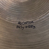 15" Zildjian A 1960s Hi-Hat Cymbal Single 881g #318