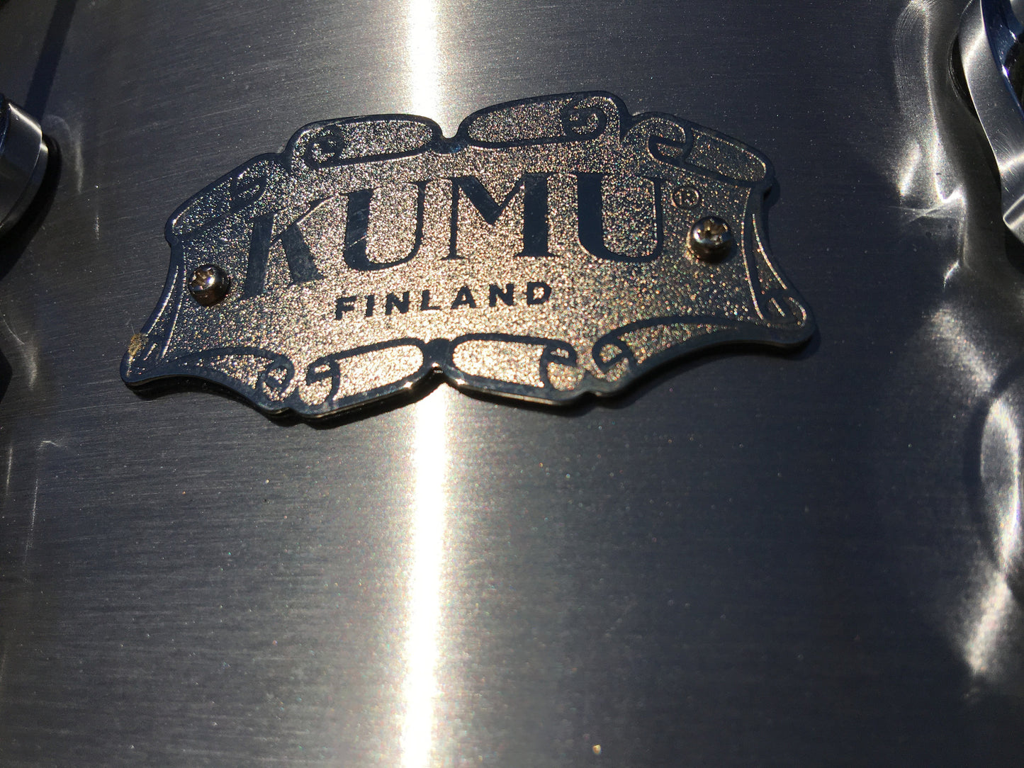 KUMU 6.5"x14" Brushed Aluminum Snare Drum from Finland