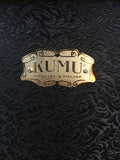 Kumu "All Birch Custom" Drum Set - Stunning one-off NAMM Set - Black Brocade