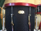 Kumu "All Birch Custom" Drum Set - Stunning one-off NAMM Set - Black Brocade