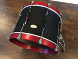 Kumu "All Birch Custom" Drum Set - Stunning one-off NAMM Set - Black Brocade