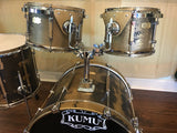 Kumu "All Birch Custom" Drum Set - Stunning One-Off NAMM Set - Custom "BlackGold"
