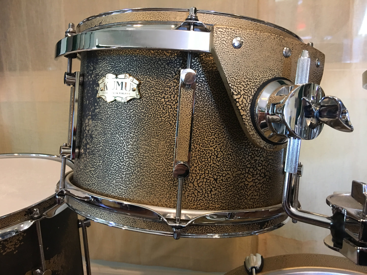 Kumu "All Birch Custom" Drum Set - Stunning One-Off NAMM Set - Custom "BlackGold"