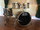 Kumu "All Birch Custom" Drum Set - Stunning One-Off NAMM Set - Custom "BlackGold"