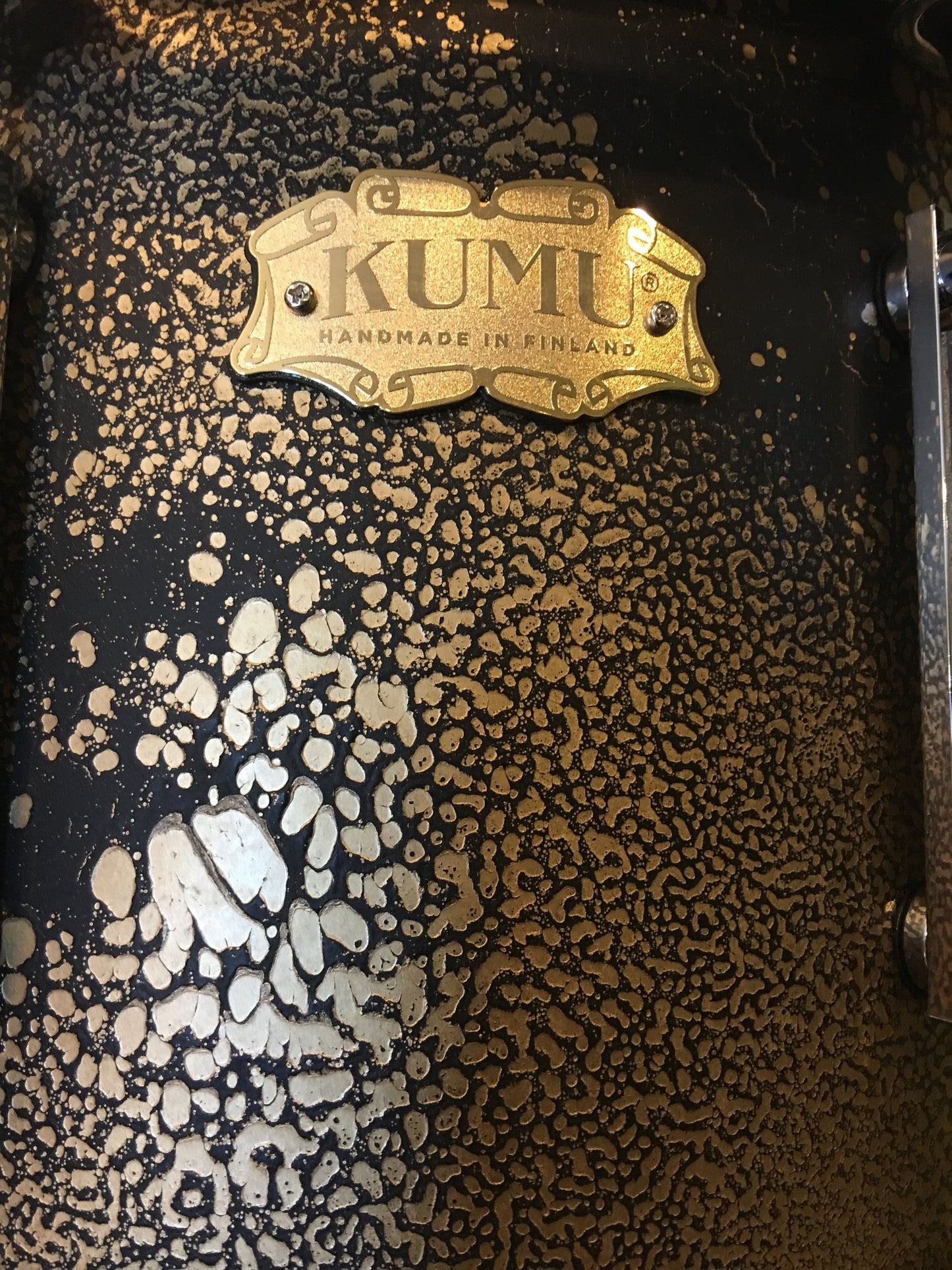 Kumu "All Birch Custom" Drum Set - Stunning One-Off NAMM Set - Custom "BlackGold"
