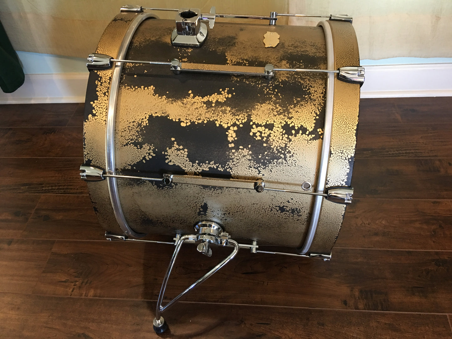 Kumu "All Birch Custom" Drum Set - Stunning One-Off NAMM Set - Custom "BlackGold"