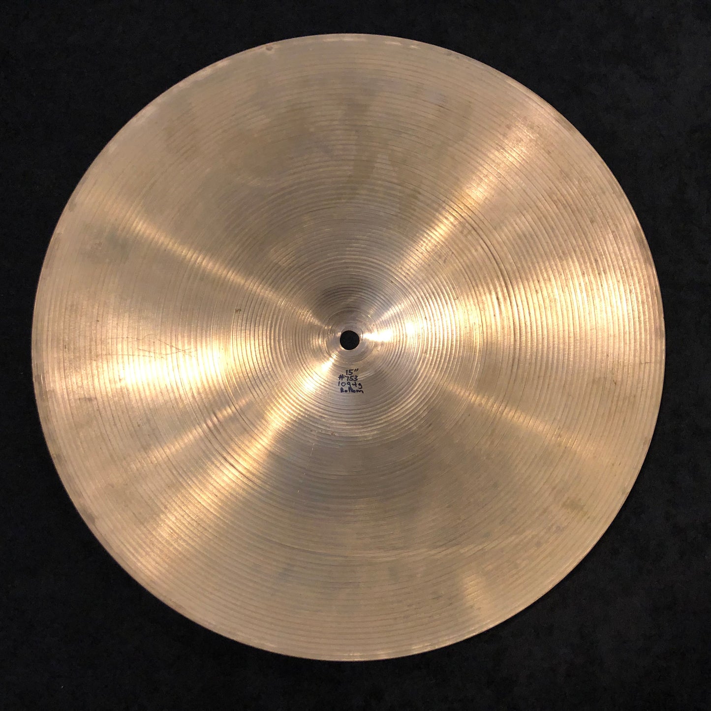 15" Zilco By Azco Hi-Hat Cymbal Set 1036g/1094g #753