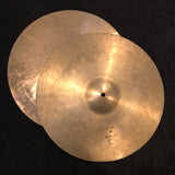 Vintage 15" Pasha Hi-Hat Cymbal Set 858g-908g #758