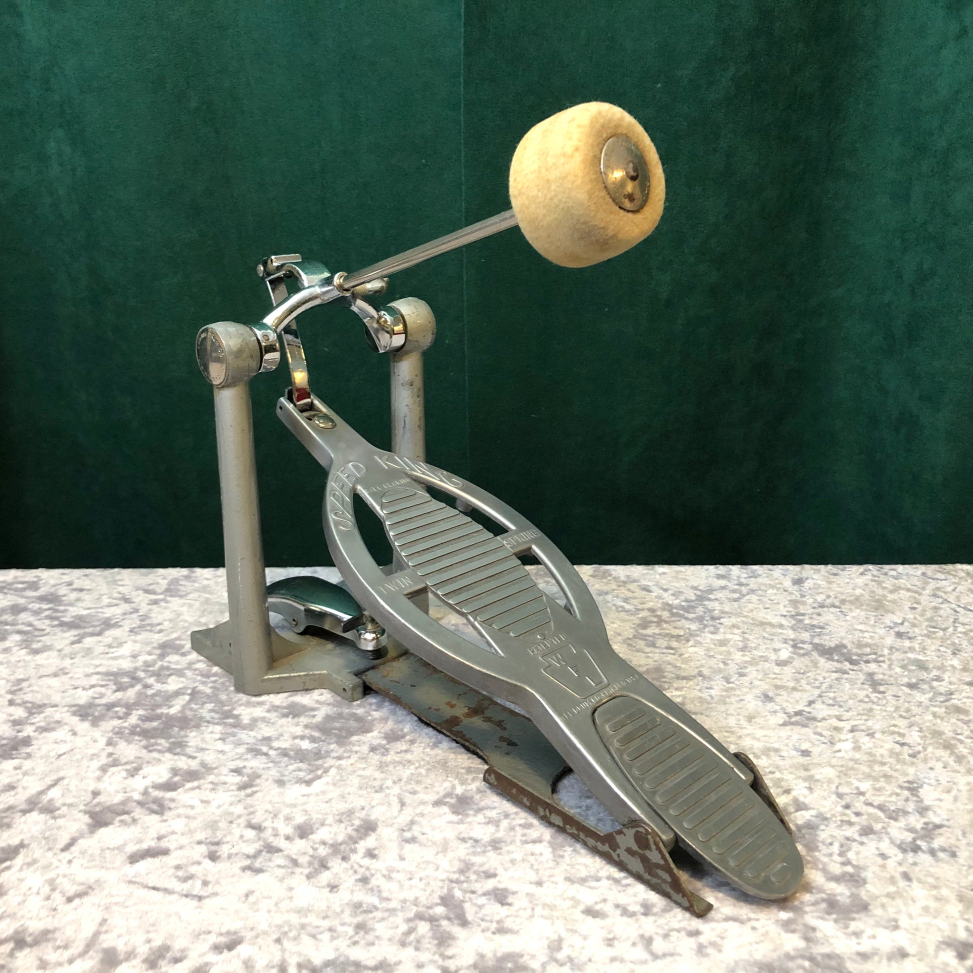 fastest bass drum pedal Vintage WFL Ludwig Speed King Bass Drum Pedal – Drugan's Drums & Guitars