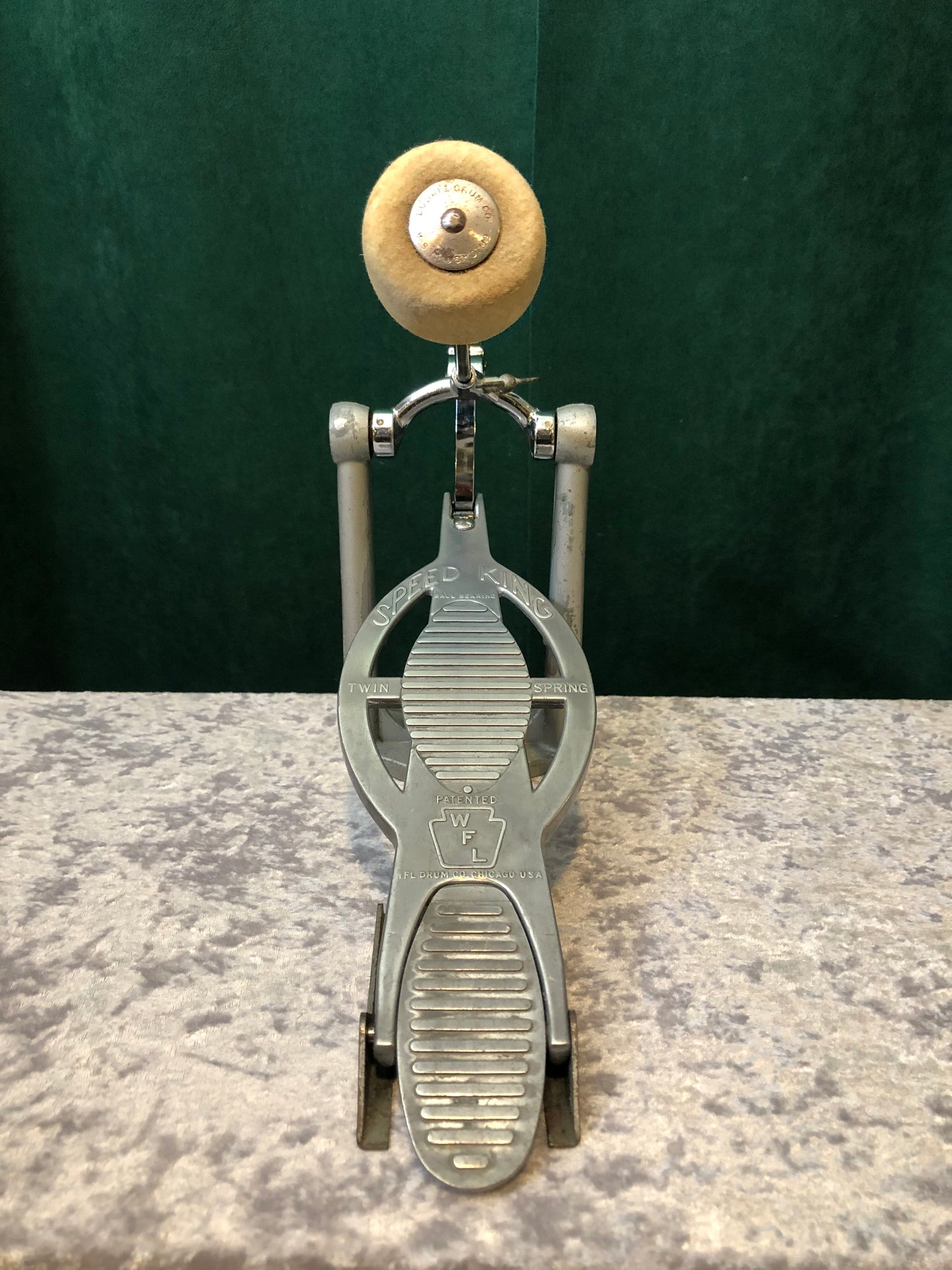 Vintage WFL Ludwig Speed King Bass Drum Pedal