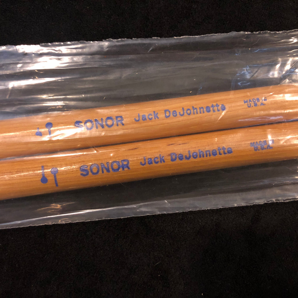 N.O.S. Vintage Sonor Jack Wood Tip Drum Sticks w/ Original