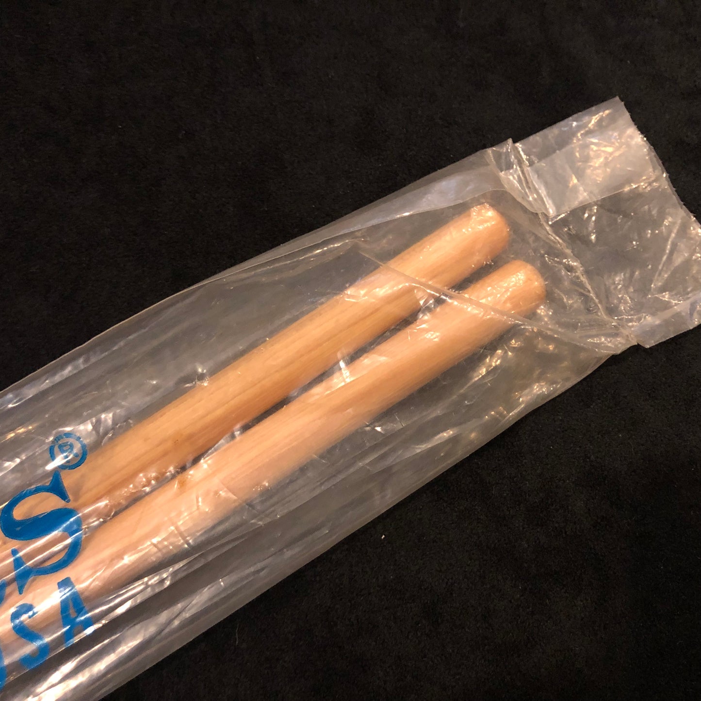 1970s N.O.S. Rogers 11A Model Drum Sticks Wood Tip w/ Original Bag