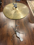 13" K Zildjian Istanbul Old Stamp II 1945-49 Hi-Hat Cymbals 562/628g #1051