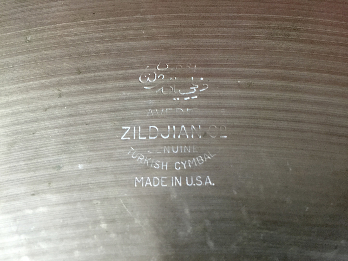 *No Longer Available* 22" 1950's Zildjian A Ride Cymbal 2376g #150