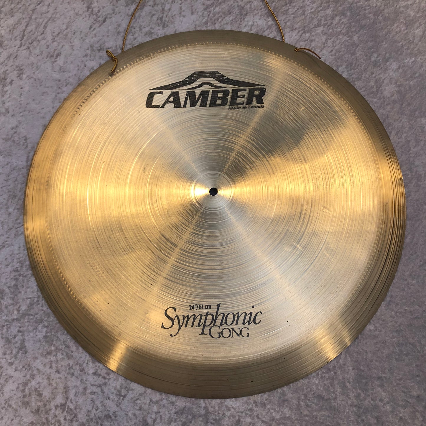 24" Camber / Sabian Symphonic Gong Cymbal