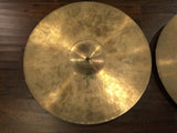 15" 1960's Zildjian A Hi Hat Cymbals 1310g / 1328g # 283