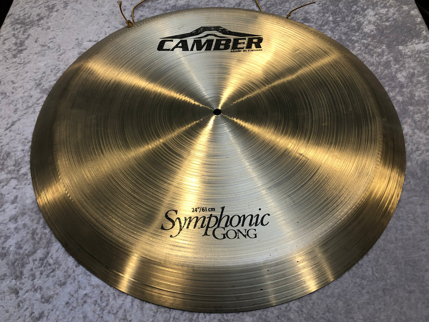 24" Camber / Sabian Symphonic Gong Cymbal