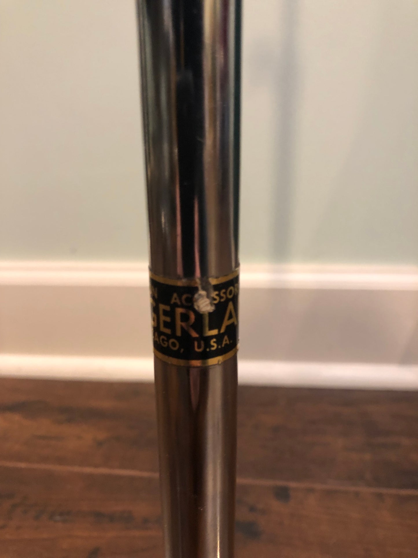 1960s Slingerland No. 33F Flush Base Straight Cymbal Stand Flat Base