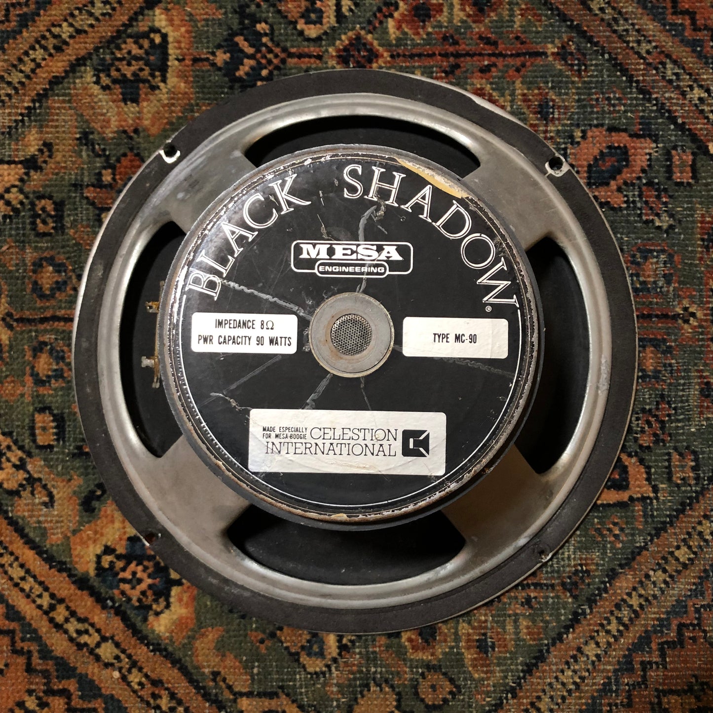 Mesa Boogie Black Shadow 12" Celestion Speaker 8 Ohms MC-90
