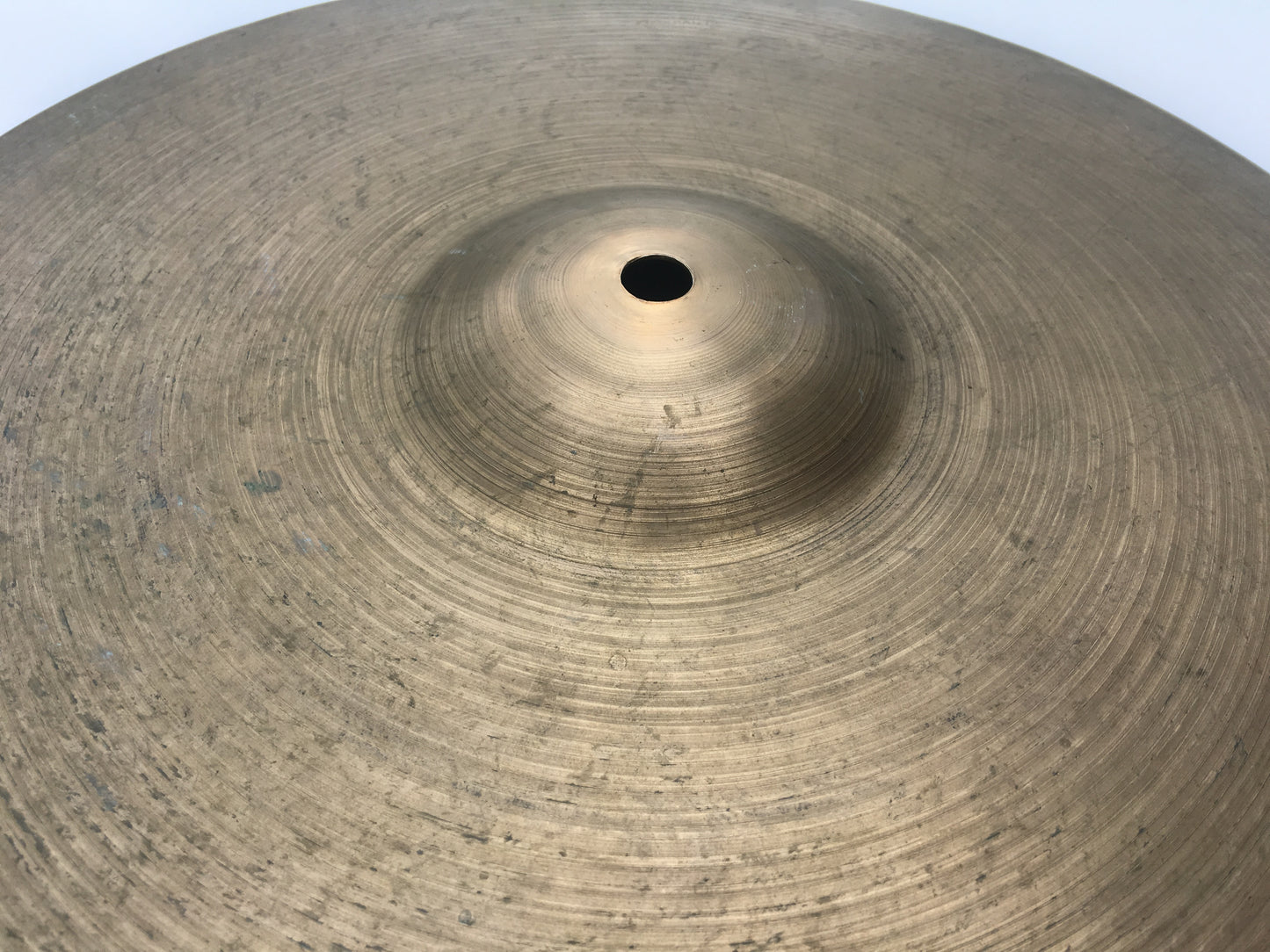 14" Zildjian A 1950s Trans Stamp Hi Hat Single /Crash Cymbal 710g #518