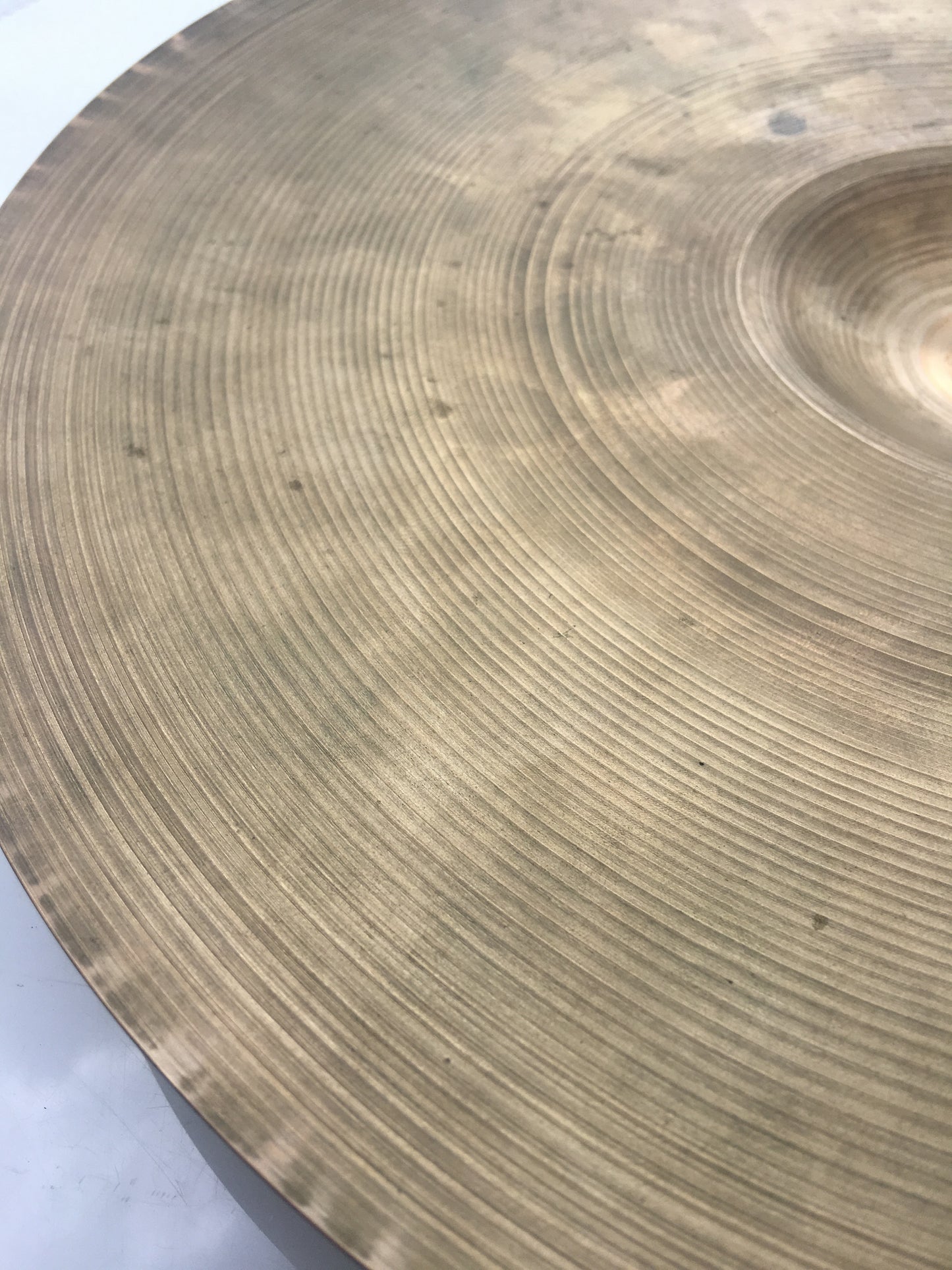14" Zildjian A 1950s Trans Stamp Hi Hat Single /Crash Cymbal 710g #518