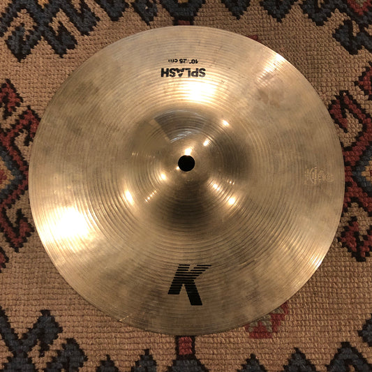 10" Zildjian K Splash Cymbal Brilliant 264g