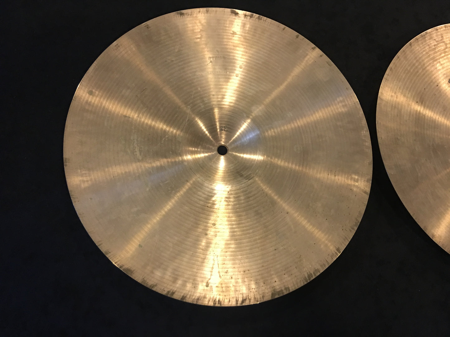 14" Paiste 602  Hi Hatt Pair #38