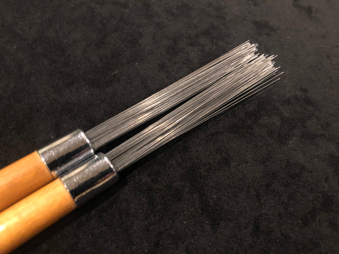 Vintage Rogers Louie Bellson Model 4871 Drum Stick Brushes w/ Original Bag