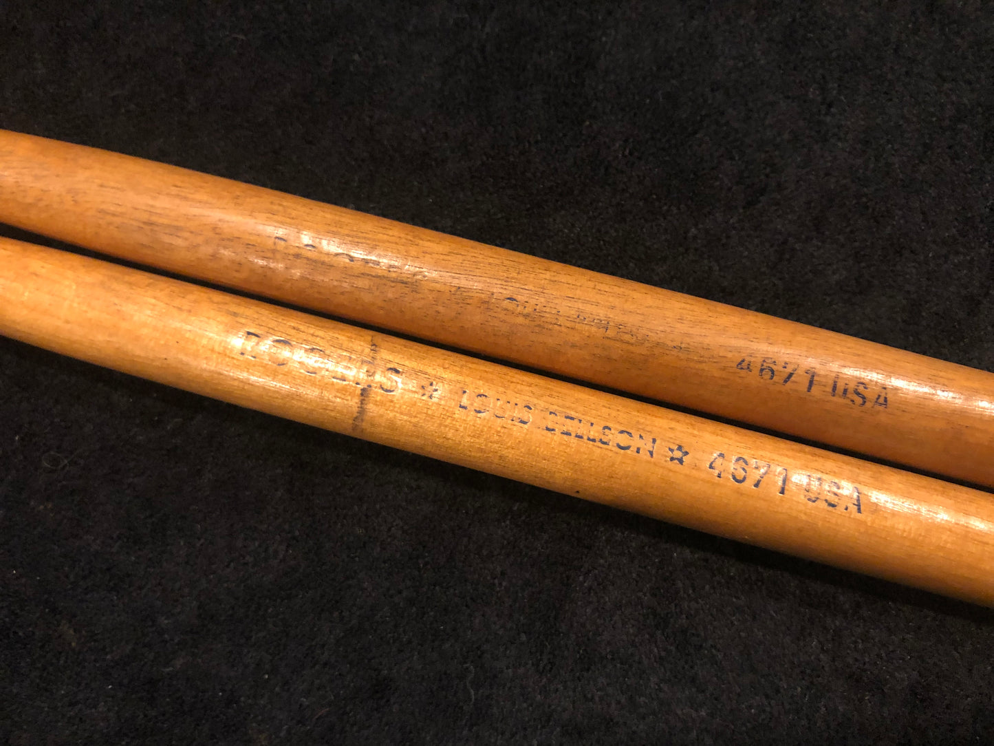 Vintage Rogers Louie Bellson Model 4871 Drum Stick Brushes w/ Original Bag