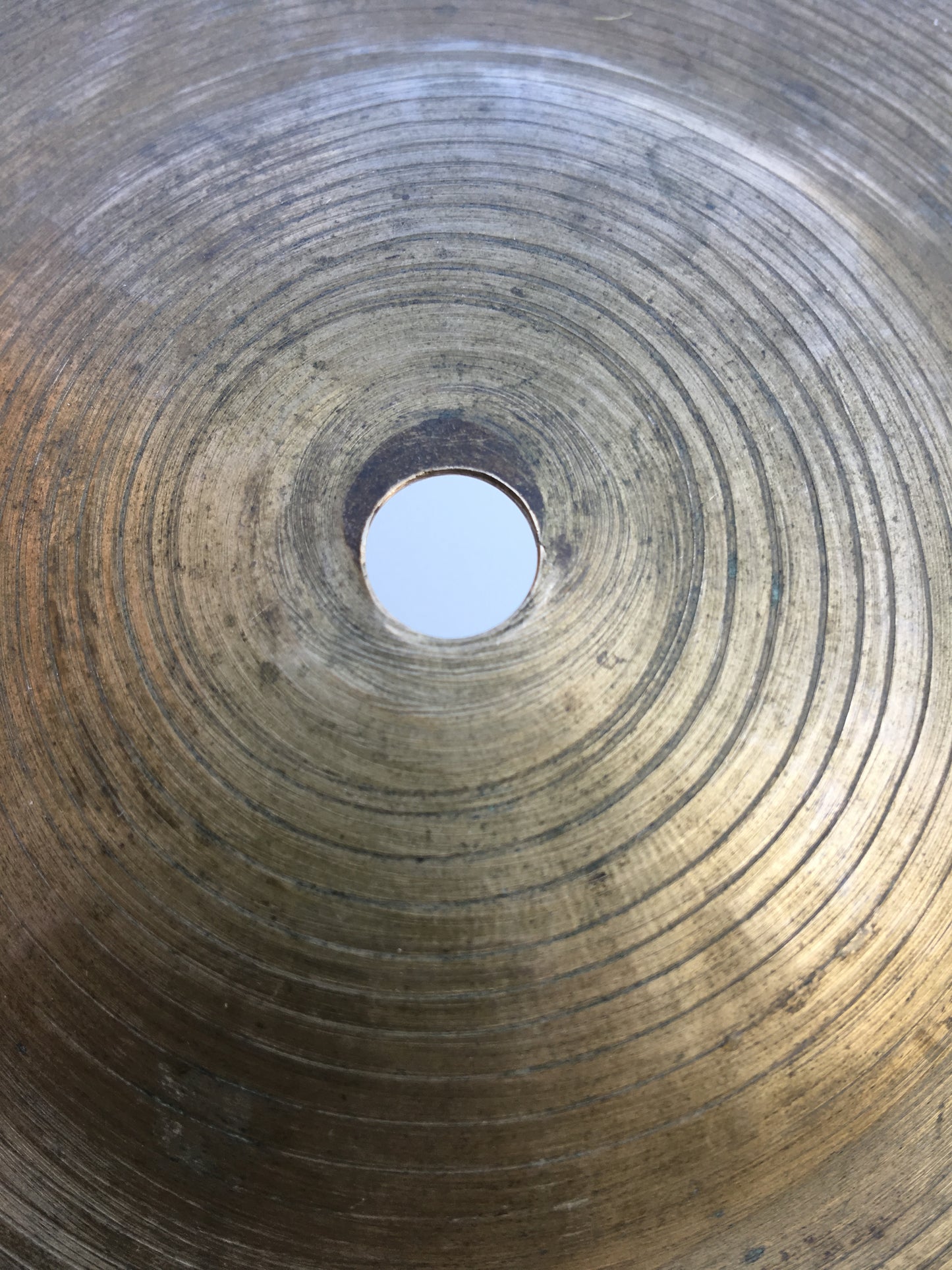 13" K Zildjian Istanbul Old Stamp II 1945-49 Hi-Hat Cymbals 562/628g #1051