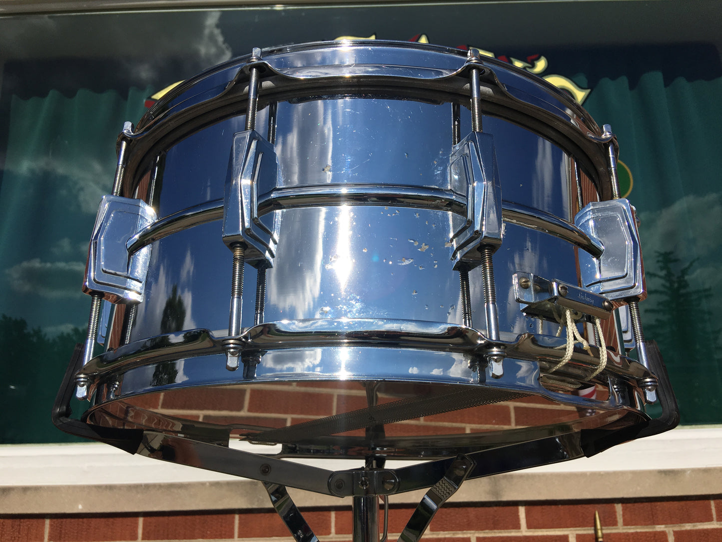 Ludwig 1963 6.5x14 Pre-Serial # Keystone Supraphonic LM402