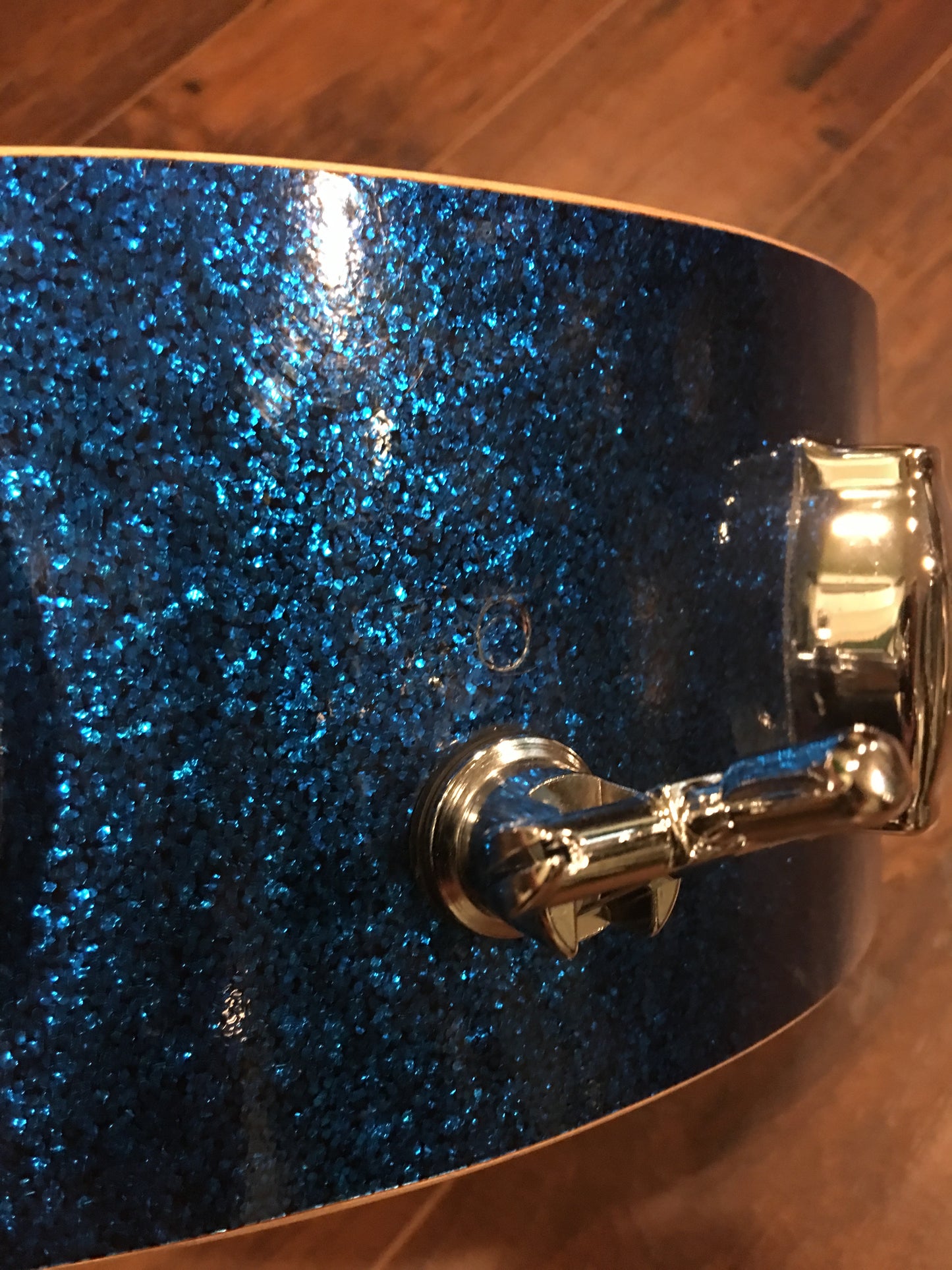 1960s Camco Oaklawn Blue Sparkle Tuxedo Eddie Knight Drum Set