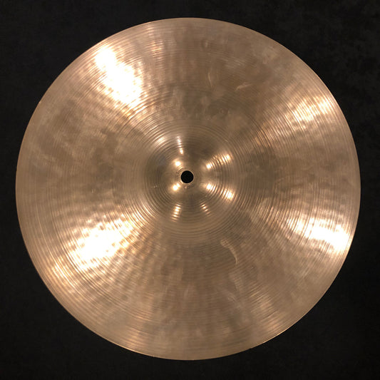 15" Zildjian A 1950s Large Stamp Hi-Hat Single / Small Ride Cymbal 1332g #663