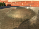 22" 1950's Zildjian A Large Block Stamp Ride Cymbal 2380g - Inventory #321