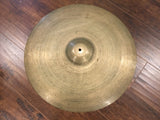 22" 1950's Zildjian A Large Block Stamp Ride Cymbal 2380g - Inventory #321
