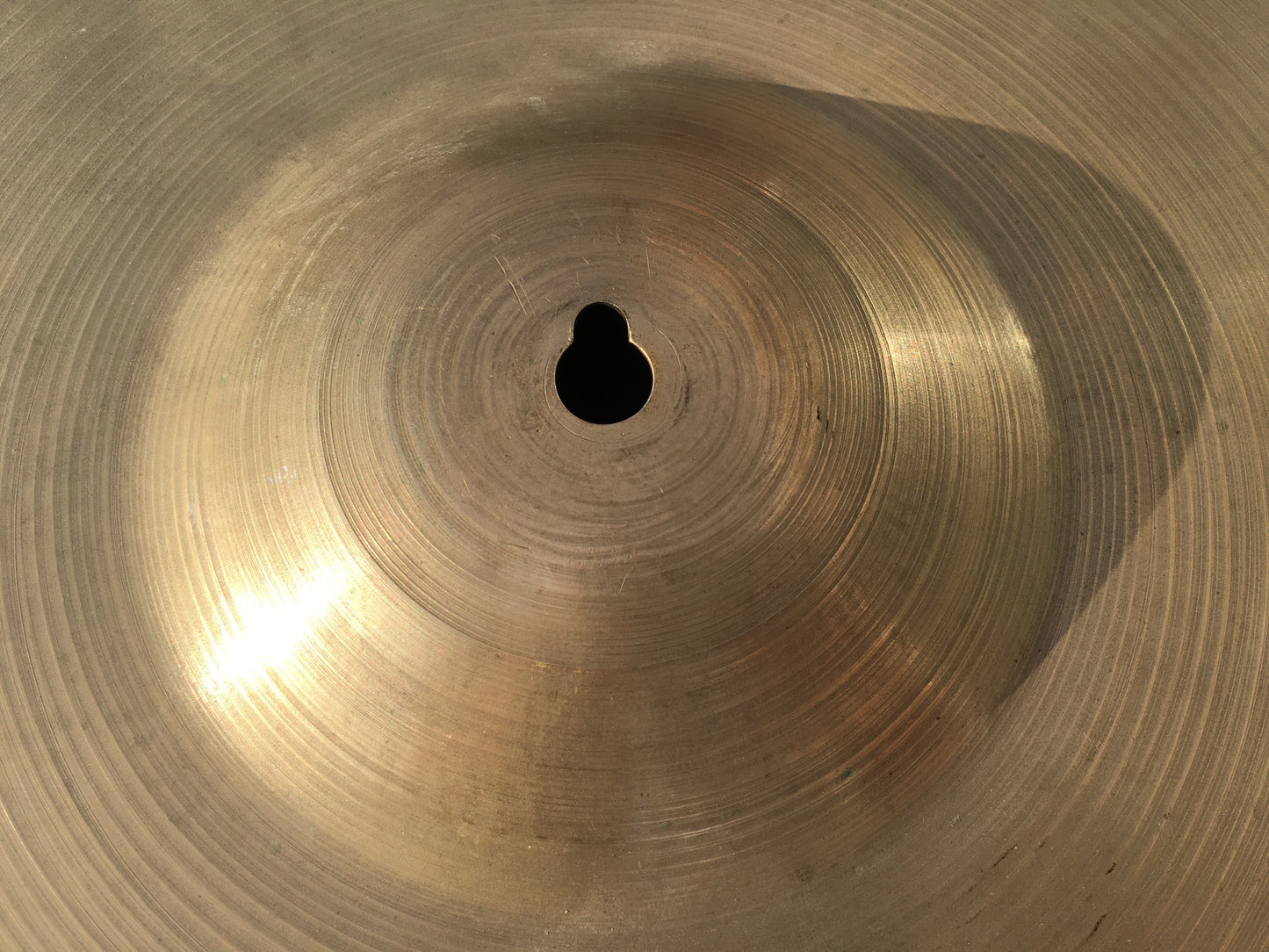 22" Zildjian A 1950's Large Hollow Block Stamp Ride Cymbal 2434g Inventory  # 323