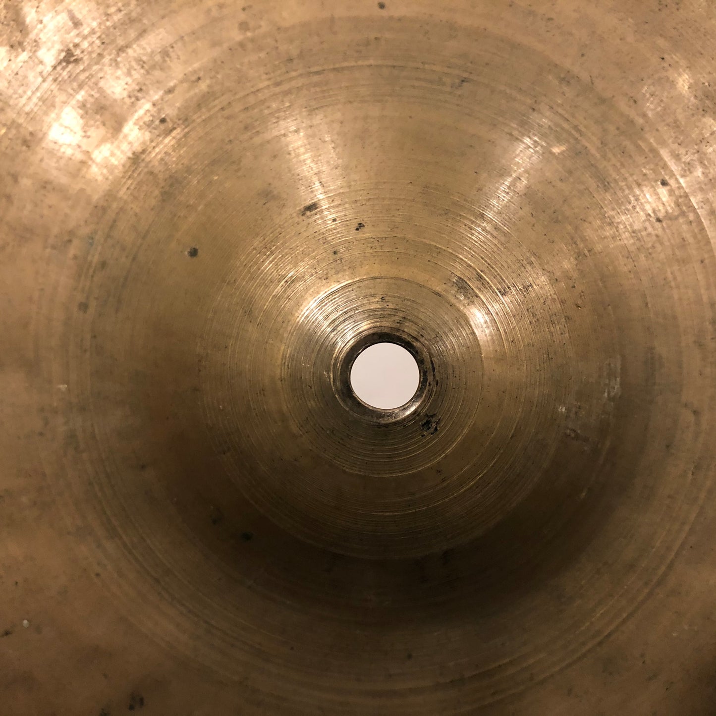 15" Zeltian 1930s/40s Small Ride Cymbal 1486g #266