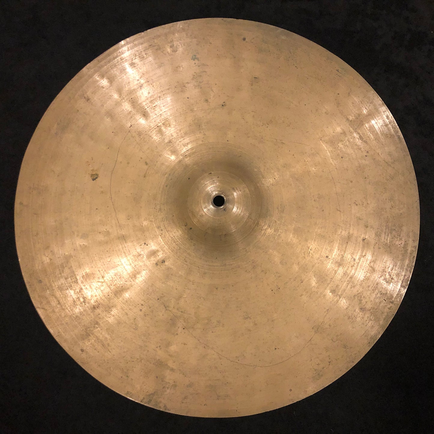 15" Zeltian 1930s/40s Small Ride Cymbal 1486g #266