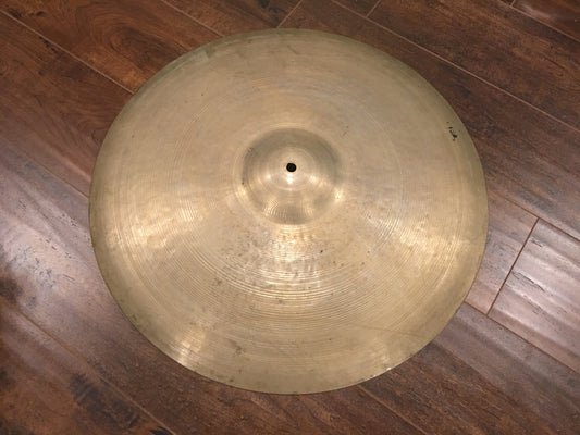 22" Zildjian A 1950s Small Stamp Ride Cymbal 2788g #335