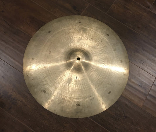 20" Zildjian A 1950's Small Stamp Ride Cymbal 1832g #380