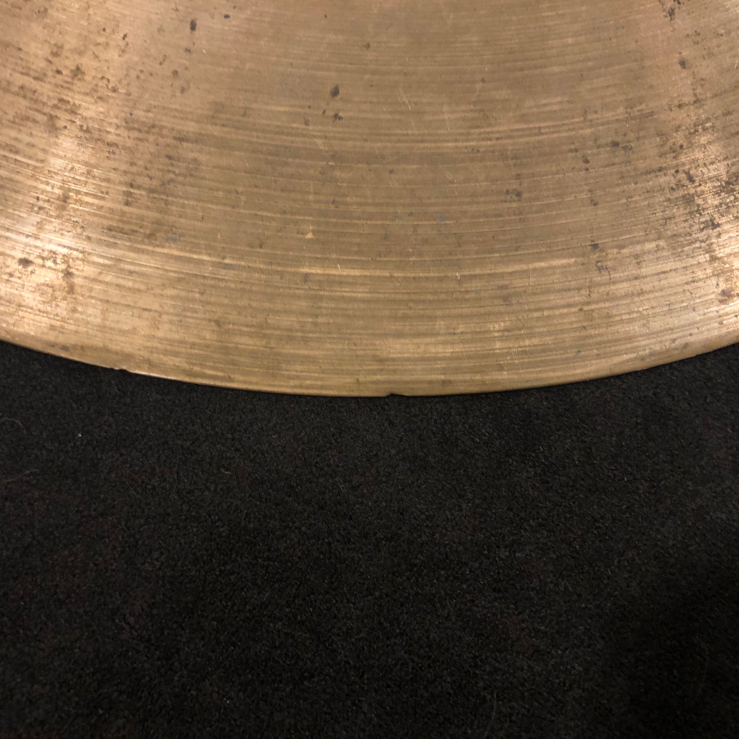 14" Zildjian A Trans Stamp Hi-Hat Single / Crash Cymbal 618g #673