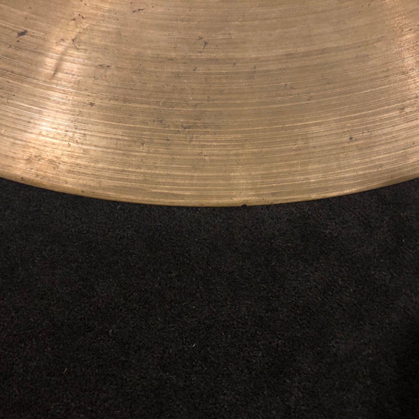 14" Zildjian A Trans Stamp Hi-Hat Single / Crash Cymbal 618g #673