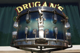 Slingerland Radio King 1944-45 WWII era 7"x14" Blue-Silver Duco Snare Drum