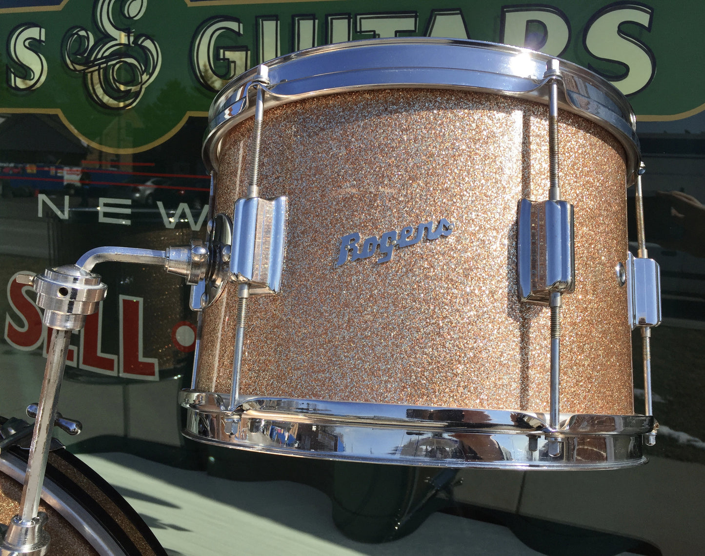 Rogers 1960's Champagne Sparkle Cleveland "Delta" Tower Set - 20/12/14