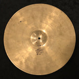 14" Zeltian 1930s/40s Small Ride Cymbal 1246g #202