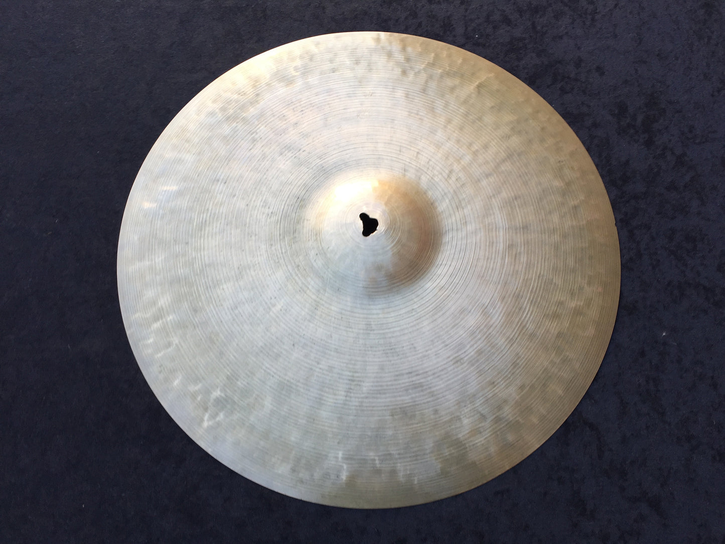 20" Early 1960's Zildjian K Istanbul Intermediate Stamp Ride Cymbal 2386g - Inventory # 306