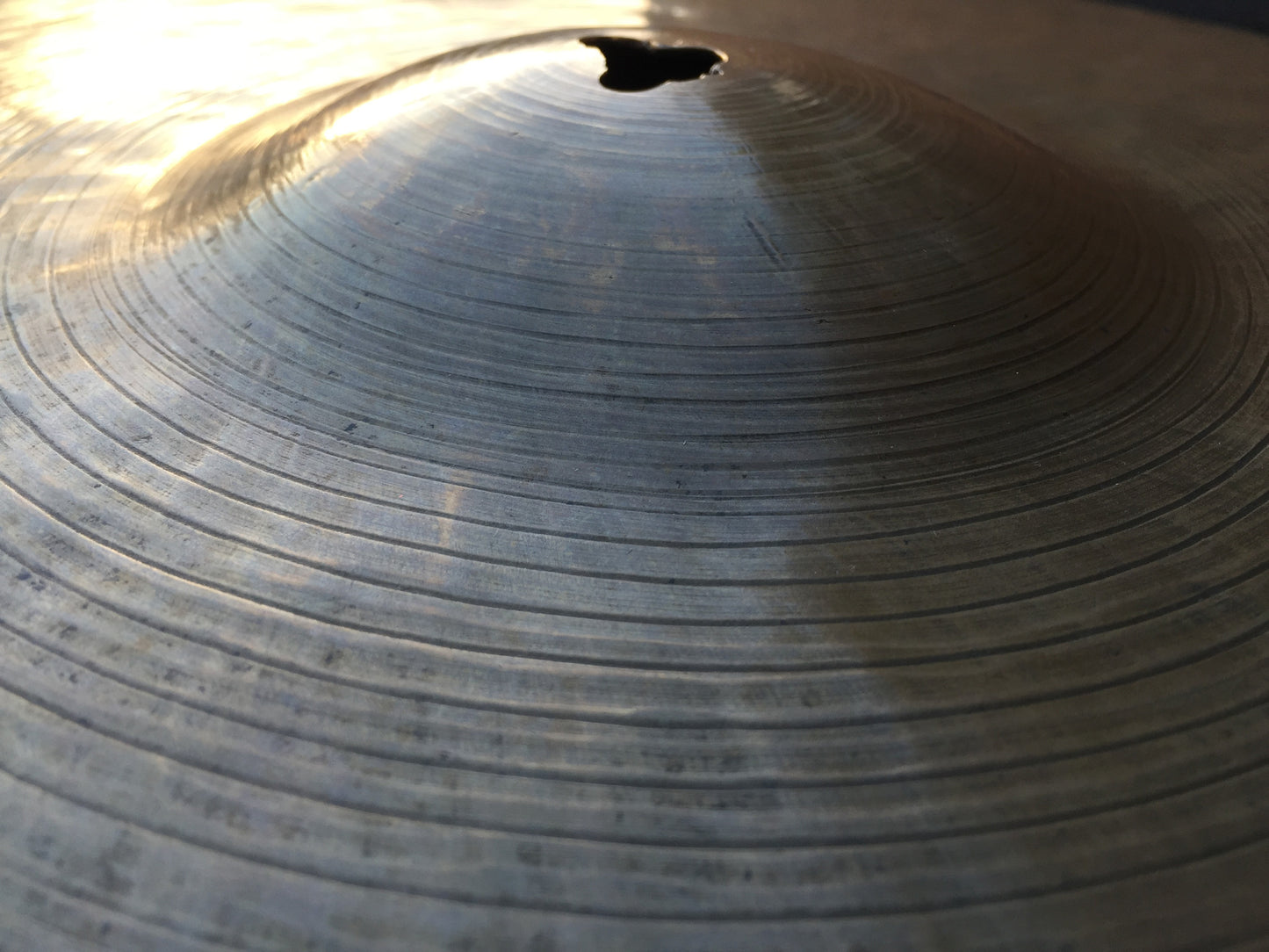 20" Early 1960's Zildjian K Istanbul Intermediate Stamp Ride Cymbal 2386g - Inventory # 306