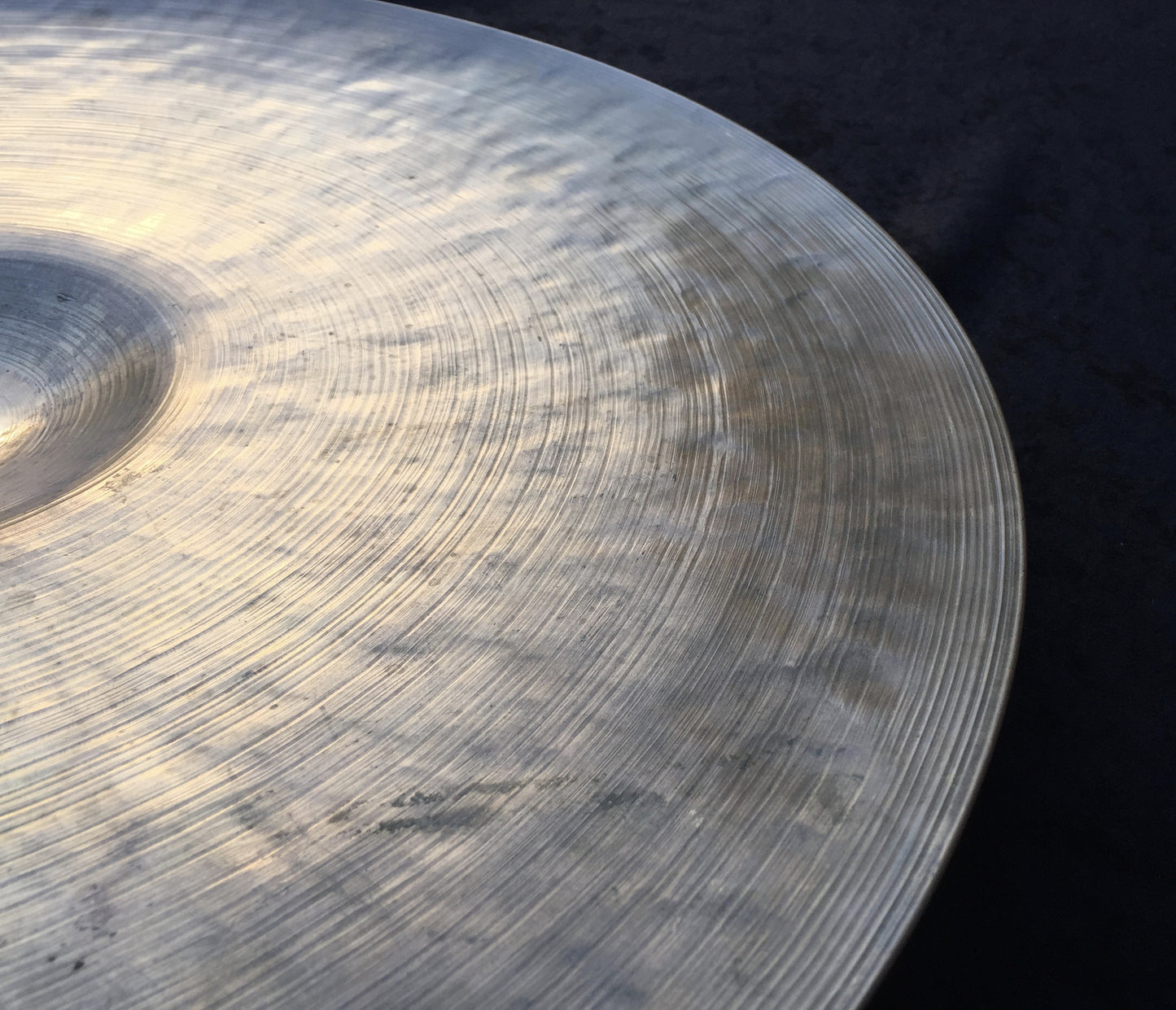 20" Early 1960's Zildjian K Istanbul Intermediate Stamp Ride Cymbal 2386g - Inventory # 306
