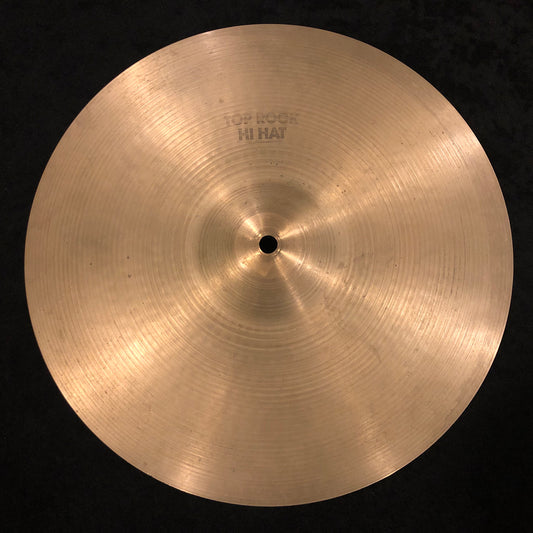 14" Zildjian A 1970s Rock Hi-Hat Top Cymbal 1268g #218