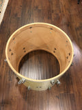 1956-59 Slingerland Radio King 18x20 Combo-Be Bop Bass / Floor Tom White Marine